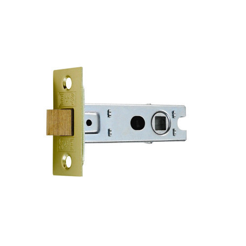 Tubular Mortice Latch 63mm Electro Brass