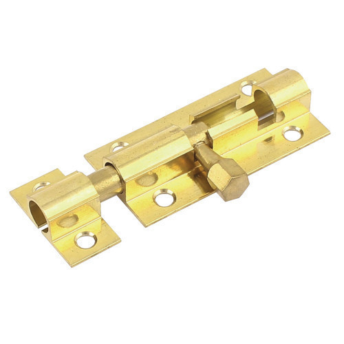 Barrel Bolt Straight Cupboard Type Brass 75 × 25mm