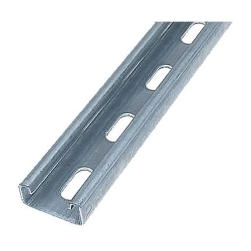 Channel Slotted Galvanised 41 × 21 × 2.5mm × 3m