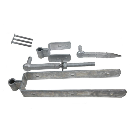 Field Gate Hinge Set Standard Double Strap Galvanised 600mm 3839