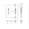 Worktop Connecting Bolt 65mm