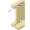 FurnStraight 300 Fitting Kit c/w Bottom Rollers & Top Guides