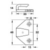 Keku Push-In Angle Component