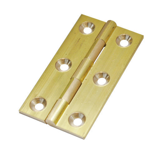 Cabinet Hinge Premium Self Colour Brass 51 × 29mm Pair