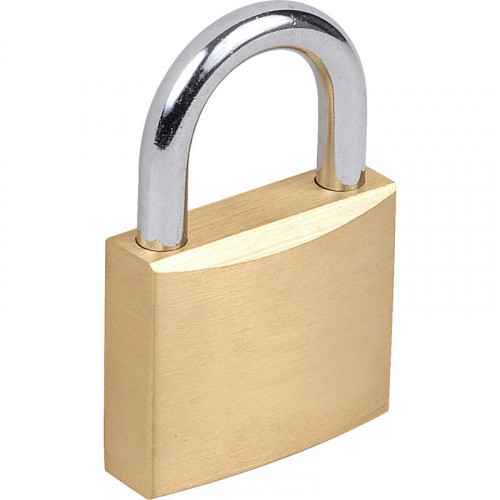 Brass Padlock Standard Shackle 30mm