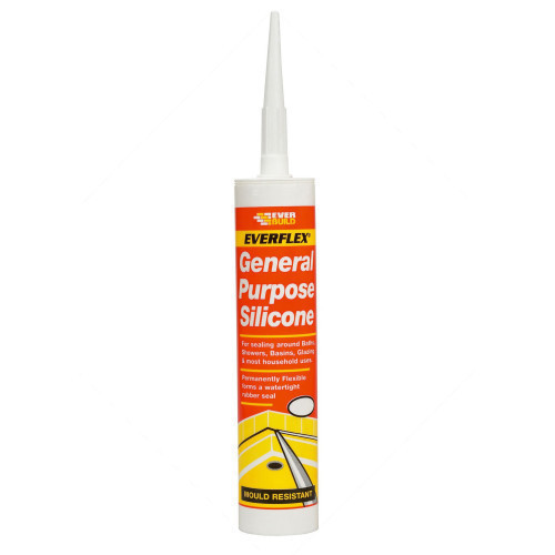 Silicone High Modulus General Purpose Sealant White 310ml