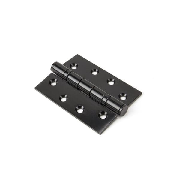 Anvil 4″ Ball Bearing Butt Hinge, Pair, Black