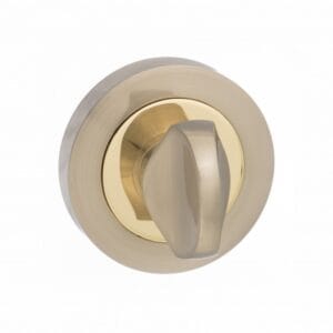 Satin Nickel - Polished Brass