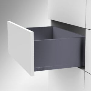 PURE Flowbox Drawer, Soft-Close, Anthracite (192mm Height)