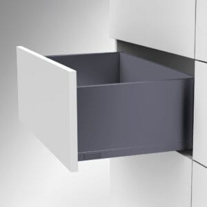 PURE Flowbox Drawer, Soft-Close, Anthracite (256mm Height)